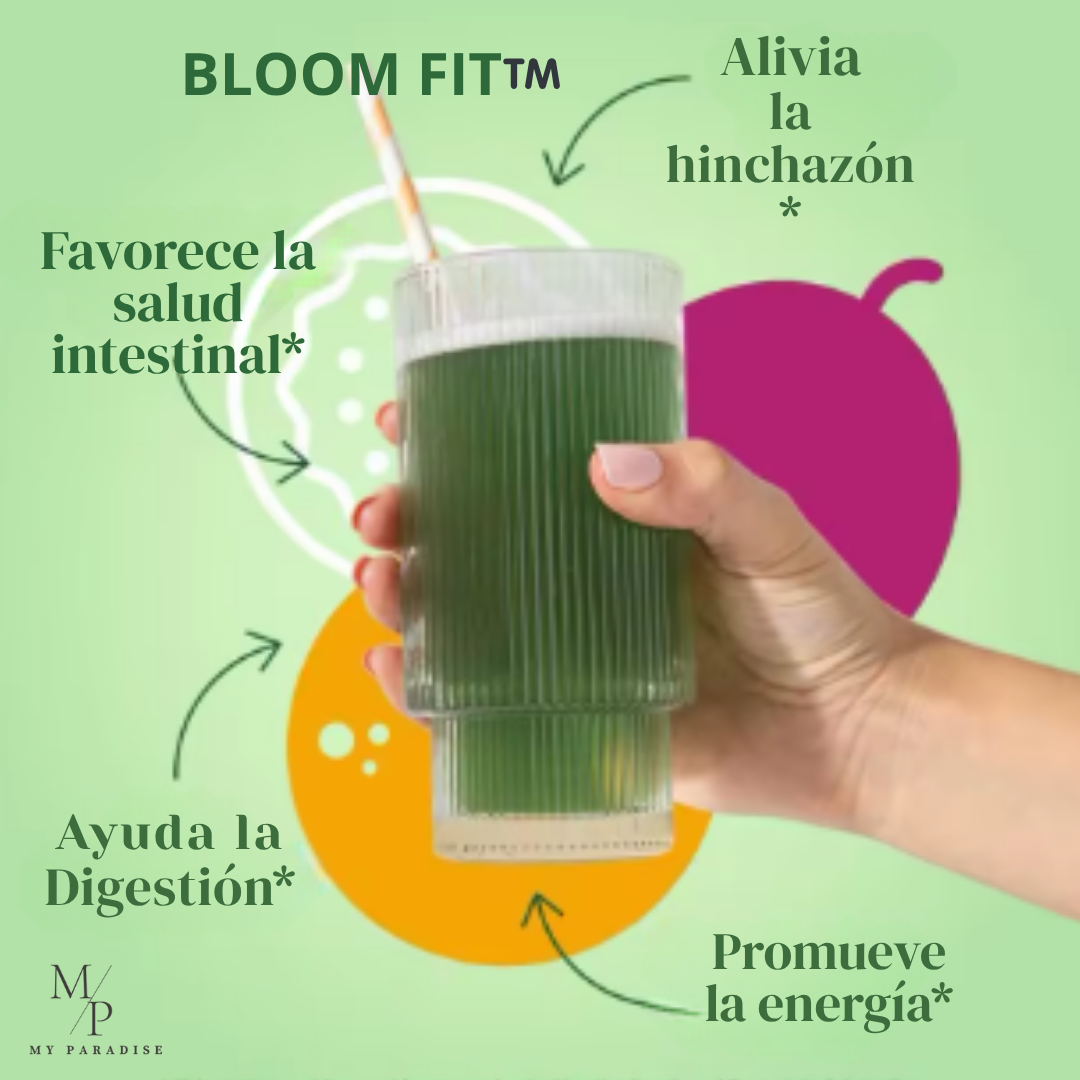 BLOOM ™️- JUGO VERDE - DESHINCHA, ENERGIZA, TRANSFORMA ⭐⭐⭐⭐⭐