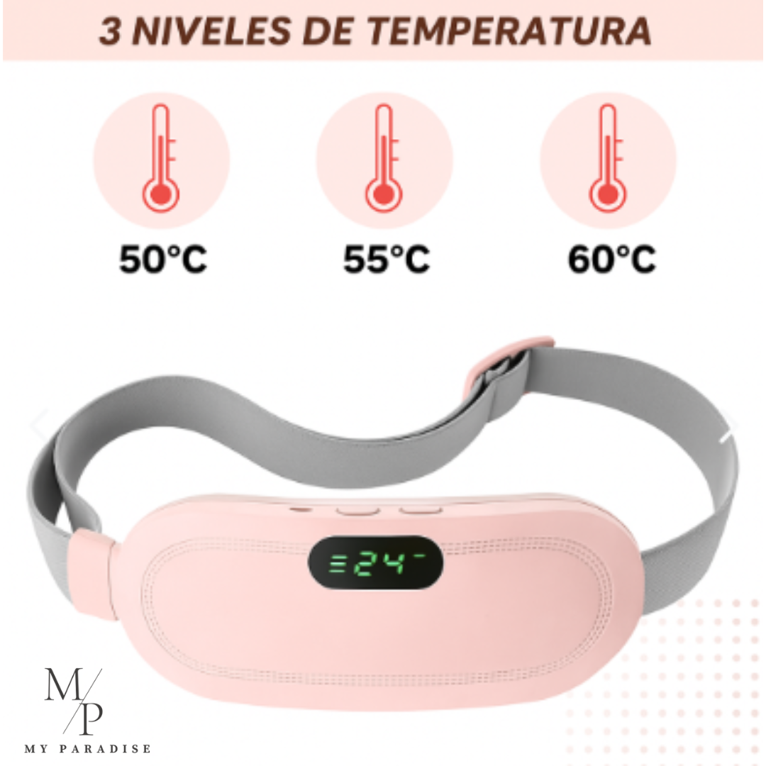 THERMIYA™️-CINTURÓN DOLOR MENSTRUAL TÉRMICO MASAJES ⭐⭐⭐⭐⭐