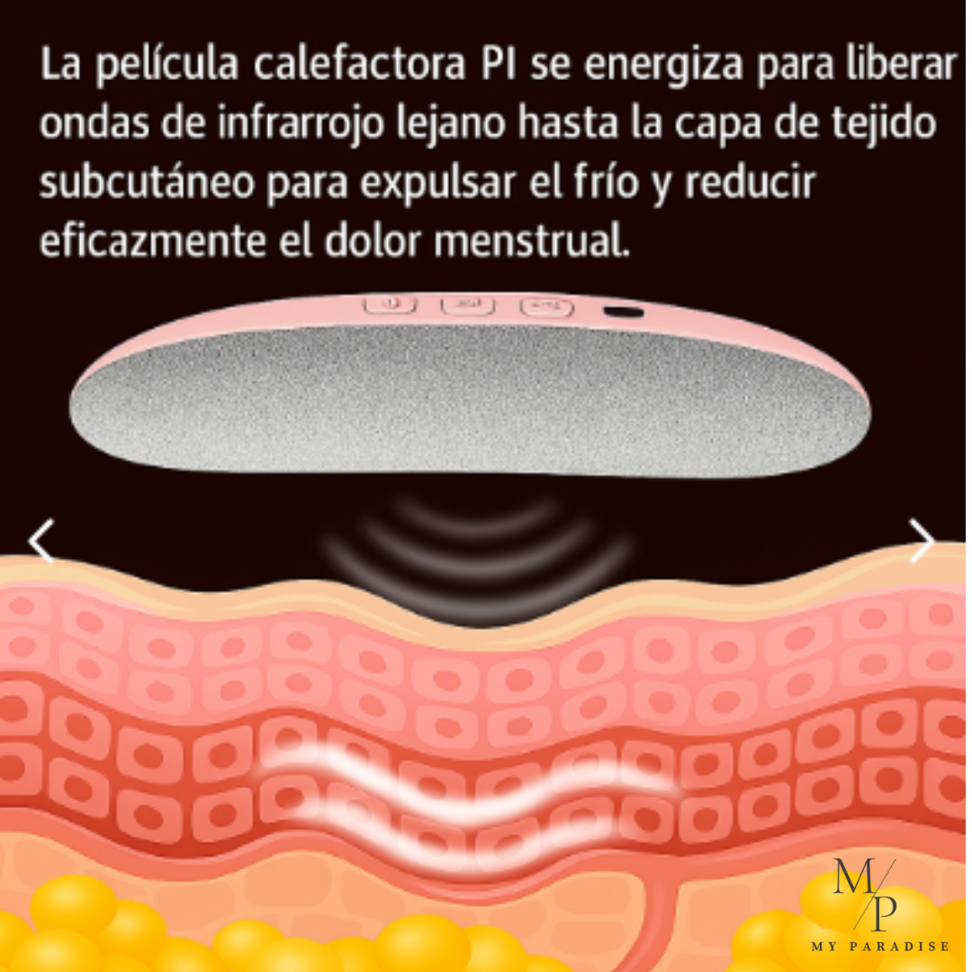 THERMIYA™️-CINTURÓN DOLOR MENSTRUAL TÉRMICO MASAJES ⭐⭐⭐⭐⭐