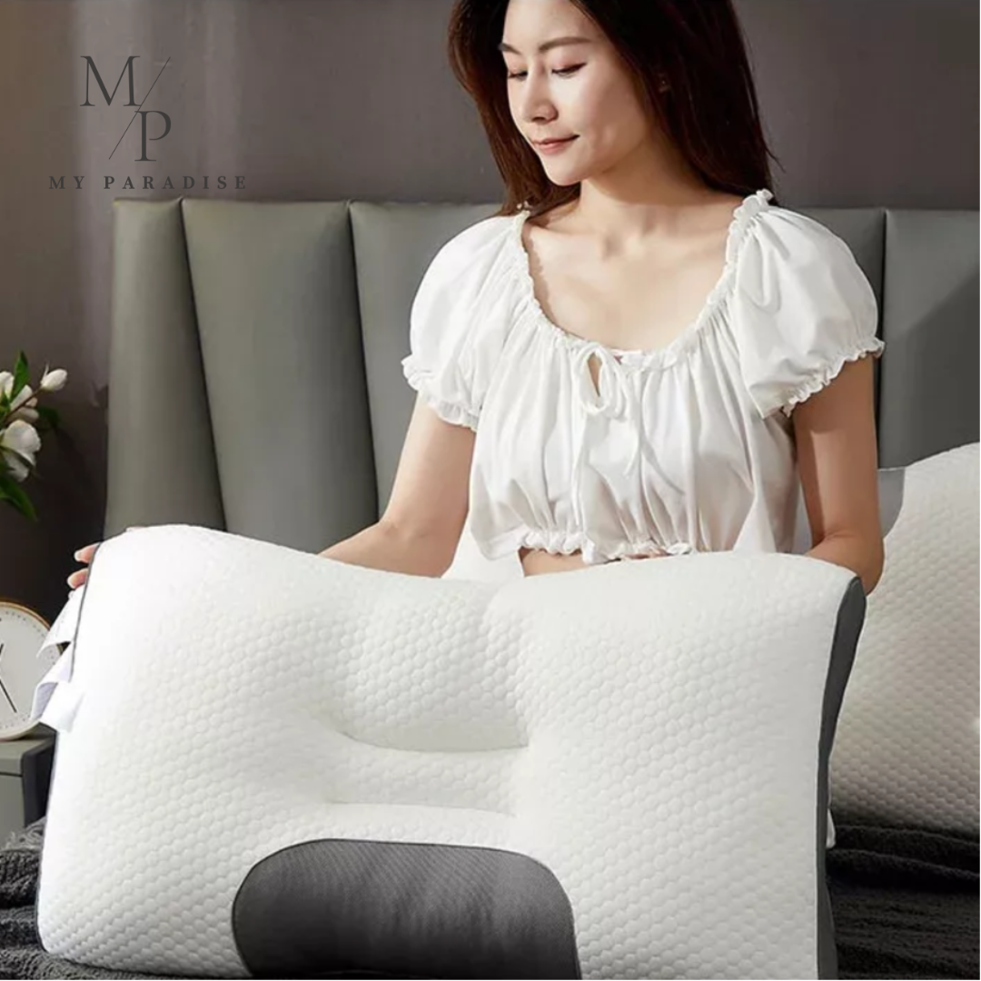 SLEEPWELL™️- ALMOHADA VISCOELÁSTICA CON MEMORIA 3D ⭐⭐⭐⭐⭐