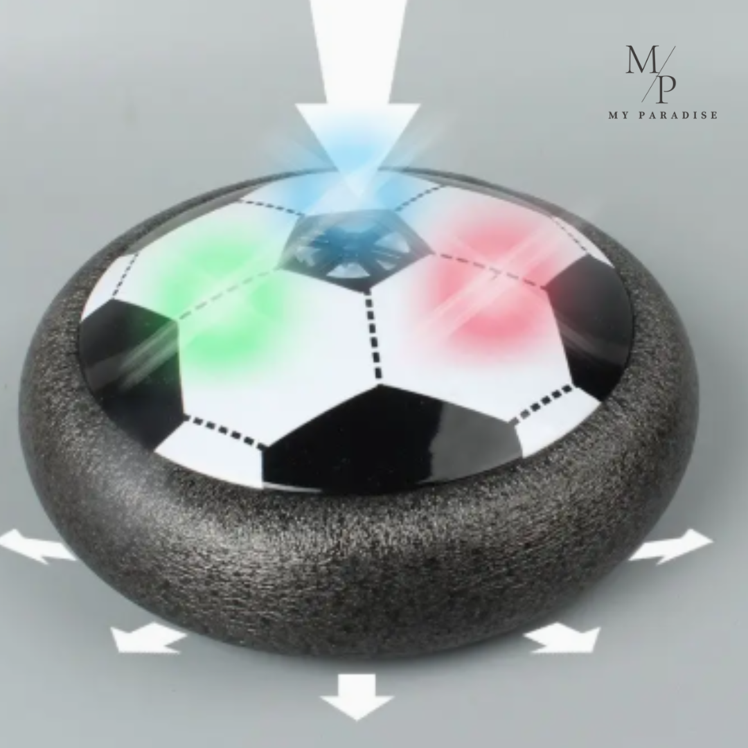 AIRFUN ™️- PELOTA PLANA DE FÚTBOL FLOTANTE LED ⭐⭐⭐⭐⭐