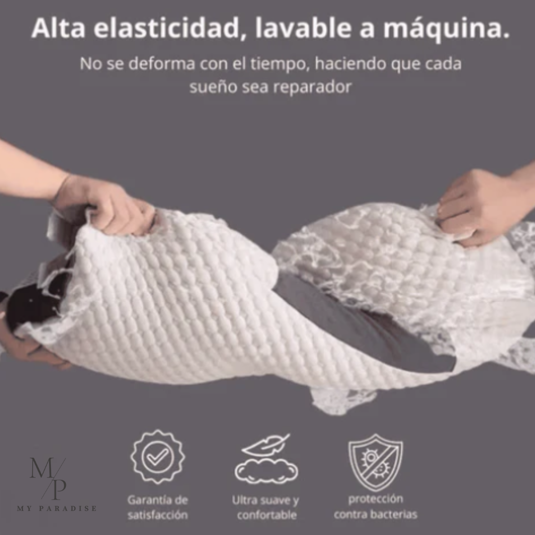 SLEEPWELL™️- ALMOHADA VISCOELÁSTICA CON MEMORIA 3D ⭐⭐⭐⭐⭐