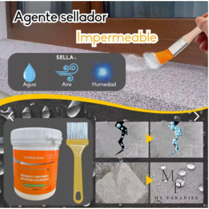 MAXSEAL ™️PROMO LLEVA 4 PAGA 3- SELLADOR ADHESIVO TRANSP.DE 300G. (1200 G.TOTAL) ⭐⭐⭐⭐⭐