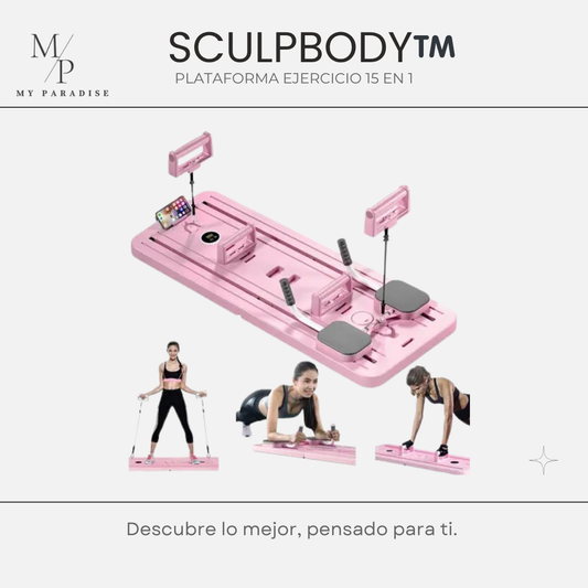 SCULPBODY™️- PLATAFORMA DE PILATES Y  ENTRENAMIENTO 15 EN 1 ⭐⭐⭐⭐⭐