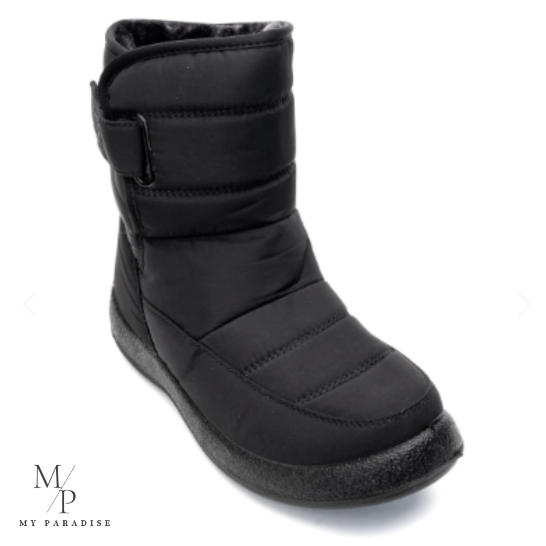 DRYCHIC™️-BOTINES IMPERMEABLES PARA DAMA INVIERNO COLOR NEGRO⭐⭐⭐⭐⭐
