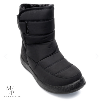 DRYCHIC™️-BOTINES IMPERMEABLES PARA DAMA INVIERNO COLOR NEGRO⭐⭐⭐⭐⭐