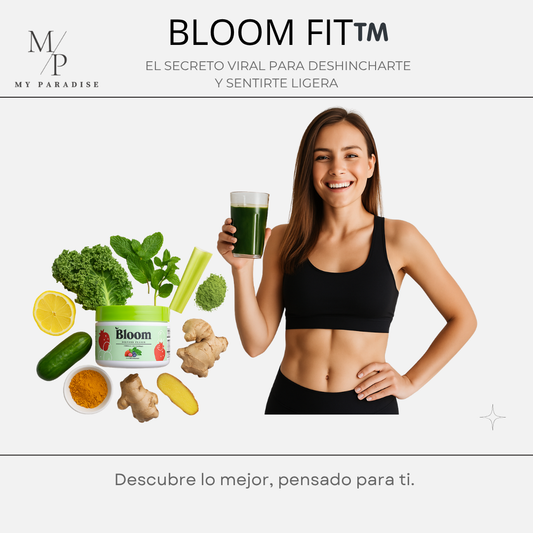 BLOOM ™️- JUGO VERDE - DESHINCHA, ENERGIZA, TRANSFORMA ⭐⭐⭐⭐⭐