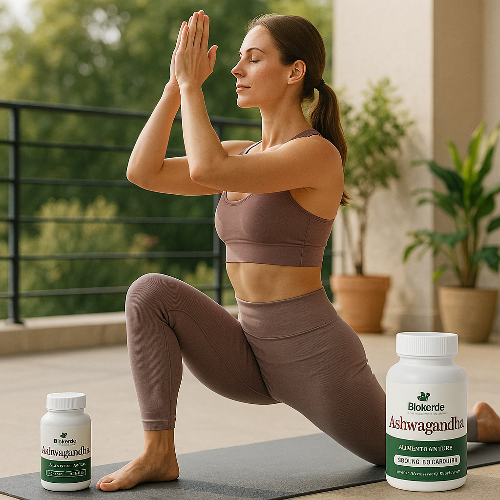 ASHWAGANDHA 60 CÁP. BIO VERDE ⭐⭐⭐⭐⭐