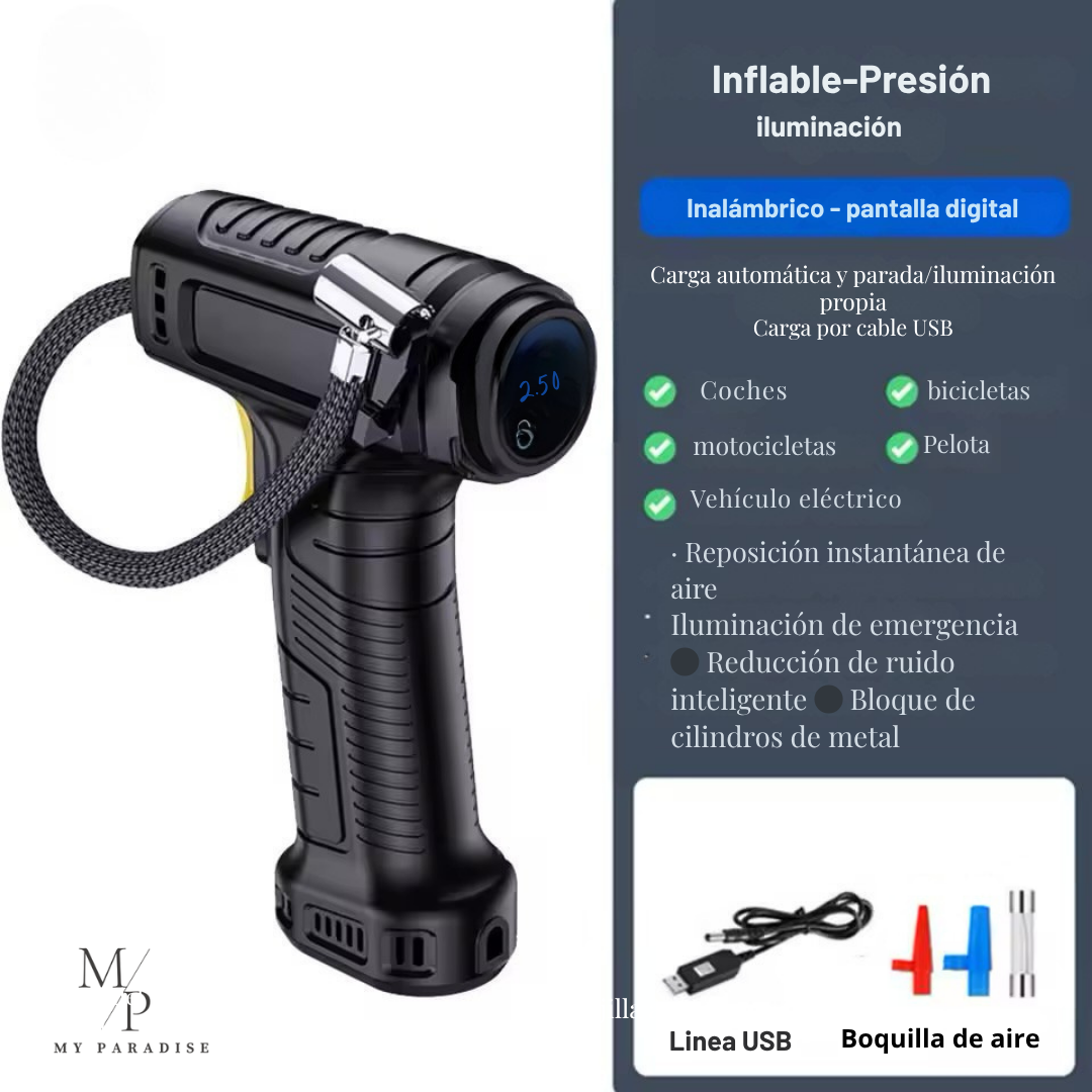 AIRMASTER™️PRO-INFLADOR PORTÁTIL ⭐⭐⭐⭐⭐