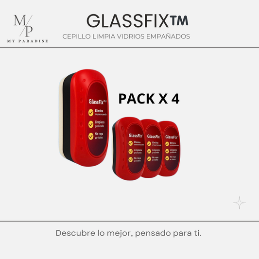 GLASSFIX™️- PACK X 4 CEPILLOS ANTI EMPAÑANTES ⭐⭐⭐⭐⭐