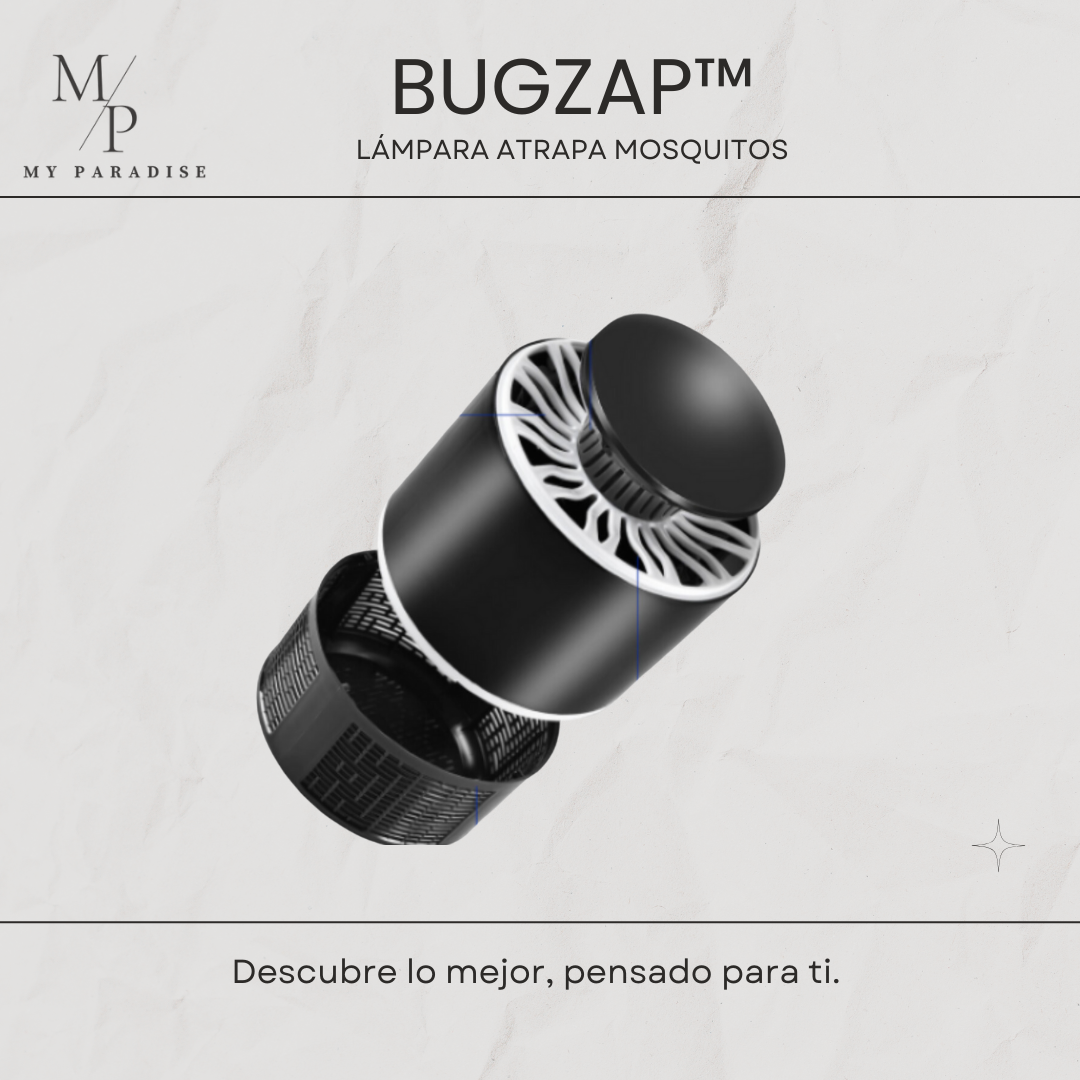 BUGZAP™️ -LAMPARA ATRAPA MOSQUITOS